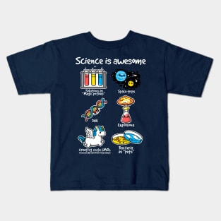 Science is awesome Kids T-Shirt